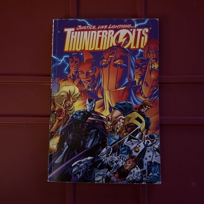 Thunderbolts: Justice like Lightning Kurt Being Busiek Autographed TPB (2001)