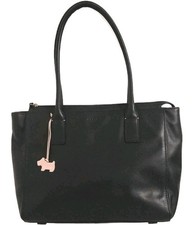 Radley Dark Navy Leather Large Tote Bag