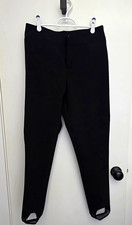 Women's Boulder Gear Black Mid-Rise ITB Stretch Ski Pants, Size 12