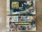 Vintage Milton Bradley-James Bond Secret Agent 007-Thunderball Games 1964/1965