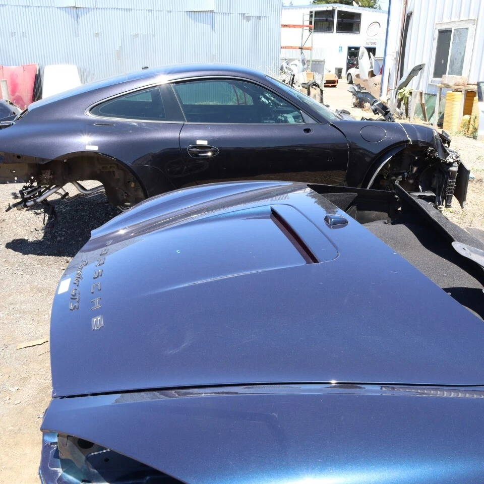 2013-2024 Porsche Boxster 981 718 Rear Trunk lid Dark Blue OEM Used Foto 3 de 4