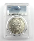 1885-O Morgan Silver Dollar PCGS MS63