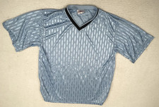 soccer jersey light blue vintage XL made in USA sku#6