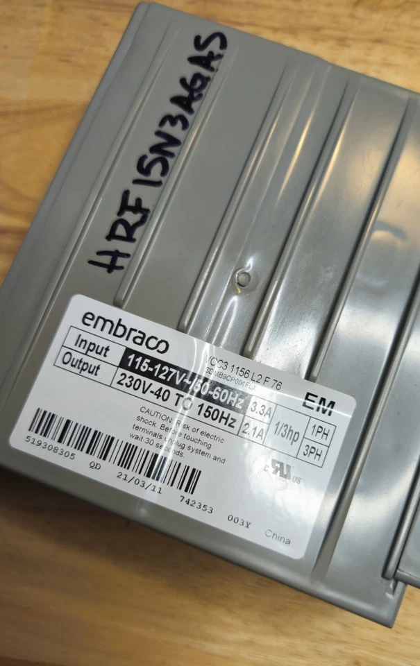 WR55X30490 GE (HAIER) 冰箱 变频器 预制 — 第 2/4 张图片