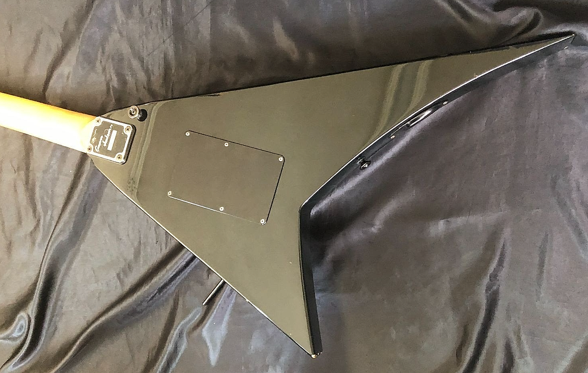 Grover Jackson RRA-52 Randy Rhoads V Black Floyd Rose Vintage