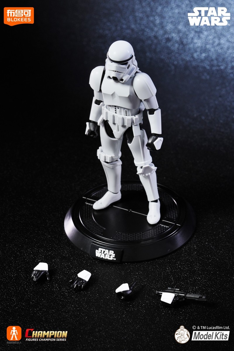 Star Wars Darth Vader Stormtrooper Action Figures Blokees Champion