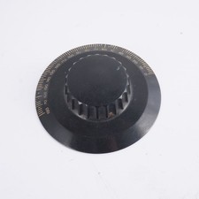 Skalenrad Knopf Bakelit 20er Jahre Röhrenempfänger Röhrenradio ca.  11 cm ⌀