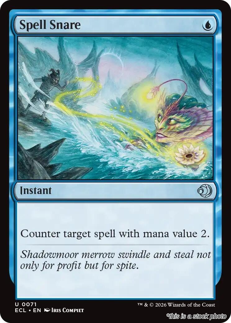 Spell Snare (ECL 71), Normal, Lorwyn Eclipsed, MTG