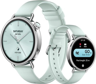 Xiaomi Watch S4 41mm Mint Green AMOLED 1,32'' 466x466 1500nits NFC GNSS HyperOS3