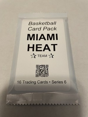 Miami Heat NBA Basketball Card Lot of 16 Team Fan 90's Pack s6