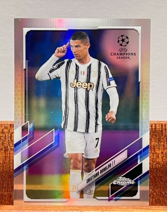 Cristiano Ronaldo 2020-21 Topps Merlin Chrome UCC Refractor #100