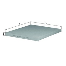 Innenraumfilter Pollenfilter für Fiat Punto 199 EVO Qubo 225 | 23916764