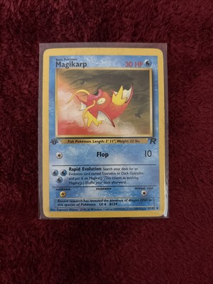 Ultimate Magikarp Team Rocket 1st Edition Unique Rapid Evolution