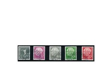 BRD Heuss liegendes Wasserzeichen Mi.Nr.179Y II/285 Y II gestempelt