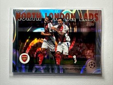 2024-25 Topps UEFA Club Competitions North London Lads #187 Arsenal FC Insert