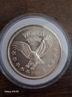 World Trade Unit, 1985, 1 troy oz, silver .999