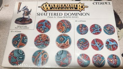 Warhammer Age Of Sigmar Shattered Dominion Bases