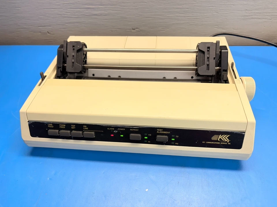 Okidata Microline 184 Turbo (GE5256K) Monochrome Dot Matrix Impact Printer - Image 2 of 4