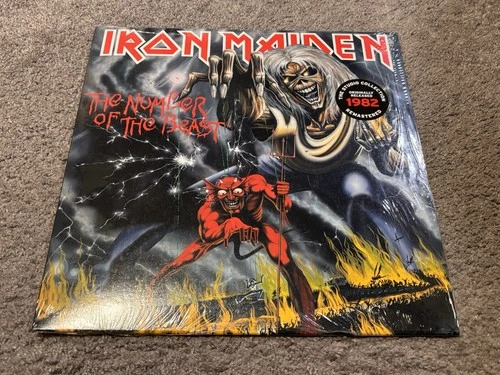 Iron Maiden The Number Of The Beast 2025 Sanctuary Metal Reissue Sealed Vinyl LP