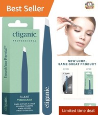 Ultimate Precision Eyebrow Tweezers - Comfortable Grip, Stainless Steel Design