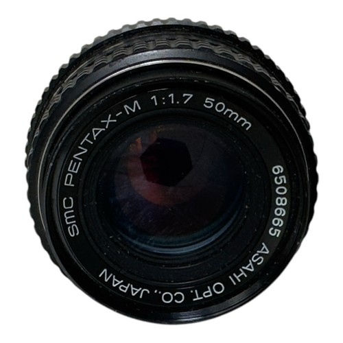 Pentax 50mm 1:1.7 SMC Pentax-M prime lens in K-Mount