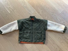 MY ANORAK Sherpa Drop Shoulder Convertible Jacket- Size Large  - New without tag