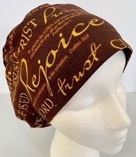 Christian Truth Adjustable Medical Slim Lid Surgery Hat Euro Scrub Cap