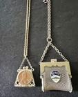 Vintage Jewelry Mesh Purse Necklace Souvenir Penny Rocky Mountain Park — photo 7