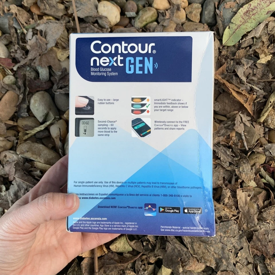 Contour Next Gen 血糖监测系统带 20 条试纸 — 第 3/3 张图片