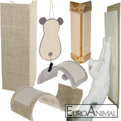 CheerPals L-Form Kratzbrett Aus Massivem Buchenholz - 105° Design Für Gesunde Katzenhaltung