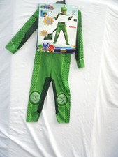 Child's Boys Classic Gekko PJ Masks Superhero Costume Size 3T-4T