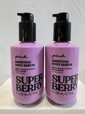 Victoria's Secret PINK Super Berry Boosting Body Serum 198 Ml/6.7 Fl Oz 2 Pack