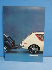 1970 AMC American Motors Gremlin Dealer Sales Brochure Mint Compares VW Beetle