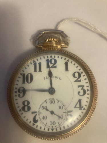 16 Size 60 hr Illinois Bunn Special 21 Jewel Model 14 in Gold Bunn Special Case