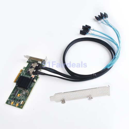 LSI 9240-8i 6Gbps SAS HBA FW:P20 9211-8i IT Mode ZFS FreeNAS unRAID 2* SFF SATA - Picture 6 of 7