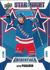 Artemi Panarin  #2S-07 - 2019-20 Credentials - 2nd Star of the Night - Veterans