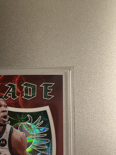 2023-24 Phoenix Basketball Giannis Antetokounmpo Crusade International Red 22/75 - Picture 4 of 8