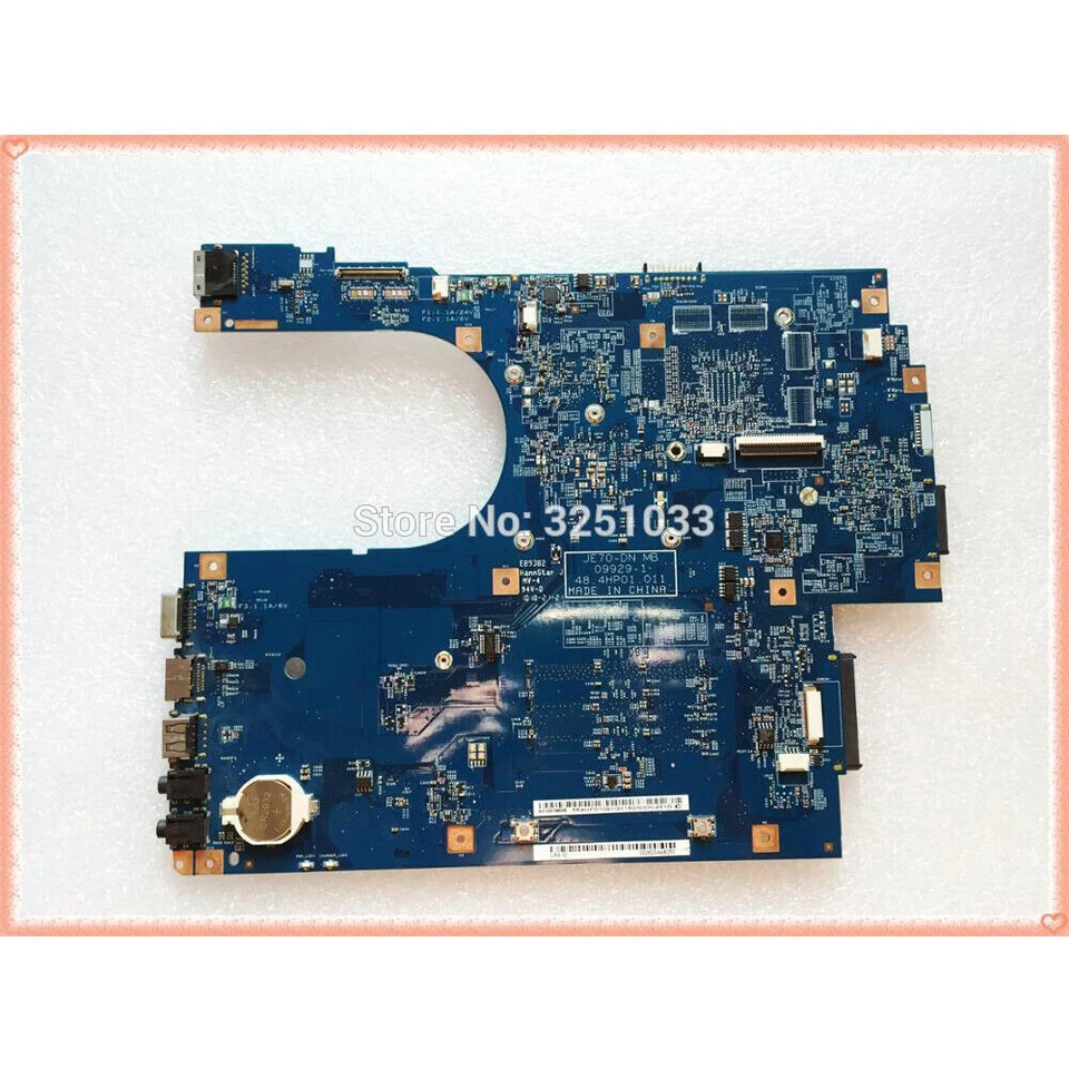 48.4HP01.011 For Acer Aspire 7551 7551G Laptop motherboard MBBKM01001 NV73A - Image 3 of 3
