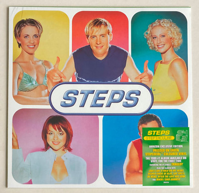 STEPS * STEPTACULAR * LIMITED EXCLUSIVE STEPSWIRL VINYL LP * BN & SEALED