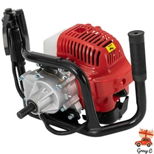 52CC Gas Powered Earth Auger Post Hole Digger Auger 2Stroke 2hp