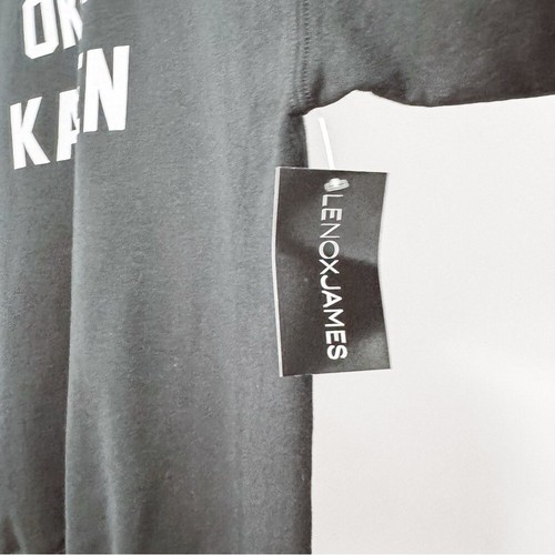 Unisex Gildan "OKAY KAREN" Front Graphic Pull Over Sweatshirt Black Large - Picture 3 of 7