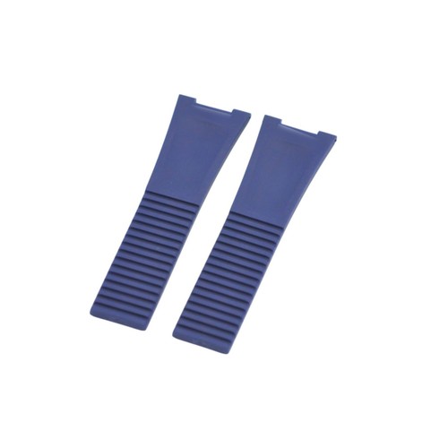 Correa de goma azul 25 mm para Patek Philippe Nautilus 5711 5712 5712G 5726 5980 - Imagen 2 de 6