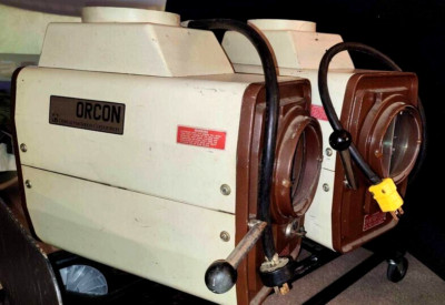 ORCON Model 1000 35mm projector Xenon Lamphouses (Lot of 2) | eBay