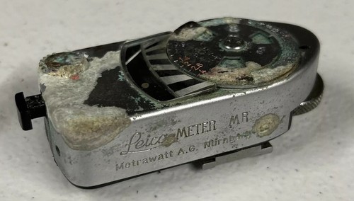 Leica Meter MR Chrome - As-Is UNTESTED FOR PARTS OR REPAIR! - Picture 1 of 4