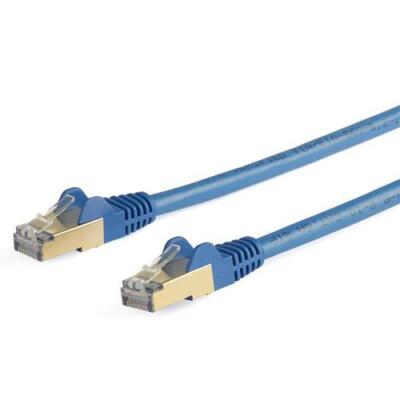 StarTech.com 10m RJ45 CAT6a Ethernet Netzwerkkabel - Blau
