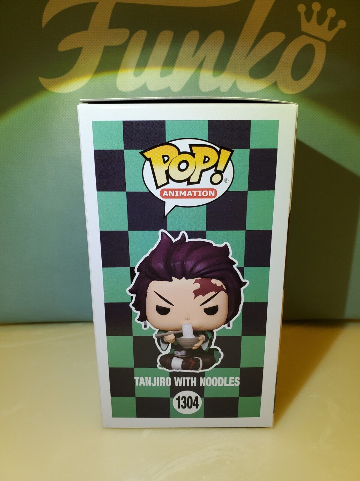 Tanjiro With Noodles #1304 - Demon Slayer Funko Pop! Animation – A1 Swag