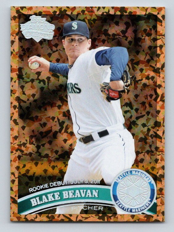 2011 Topps Update-Cognac Diamond Anniversary #US3 Blake Beavan FREE SHIPPING!