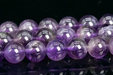 6MM Genuine Natural Purple Amethyst Beads Grade A Round Gemstone Loose Beads