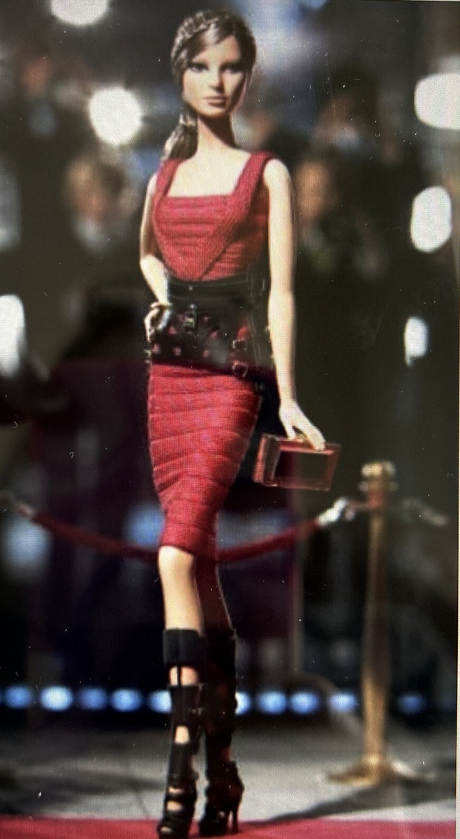 Herve Leger Barbie Doll by Max Azria for Mattel 2013 X8249, NRFB Herve Leger Barbie Doll by Max Azria for Mattel 2013 X8249, NRFB