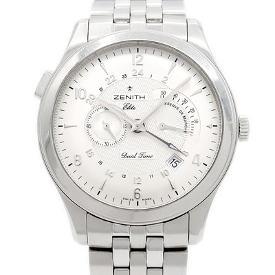 ZENITH Grandclass Powerreserve Dualtime 03.0520.683 Date 50m SS Men Automatic